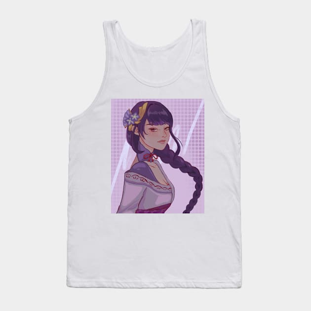 Raiden Shogun Tank Top by shenlock